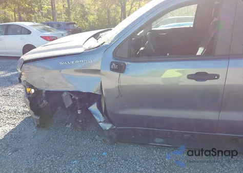 2021 Chevrolet Silverado 1500 4Wd Short Bed Custom из США, поврежденный, VIN 3GCPYBEK7MG297508